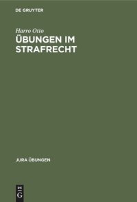 cover of the book Übungen im Strafrecht