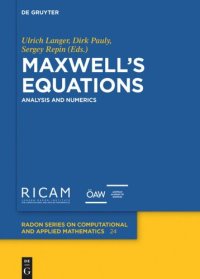 cover of the book Maxwell’s Equations: Analysis and Numerics