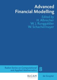 cover of the book Advanced Financial Modelling