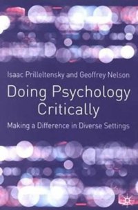 cover of the book Doing Psychology Critically: Making a Difference in Diverse Settings