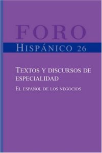 cover of the book Textos y discursos de especialidad: El espanol de los negocios 