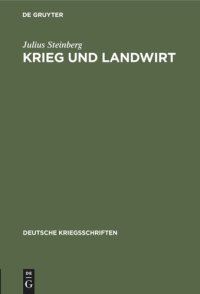 cover of the book Krieg und Landwirt