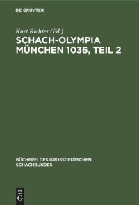 cover of the book Schach-Olympia München 1036, Teil 2