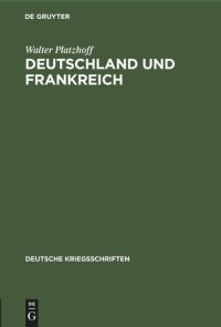 cover of the book Deutschland und Frankreich