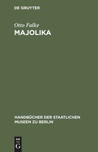 cover of the book Majolika