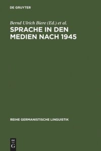 cover of the book Sprache in den Medien nach 1945