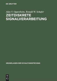 cover of the book Zeitdiskrete Signalverarbeitung