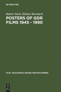 cover of the book Posters of GDR films 1945 - 1990