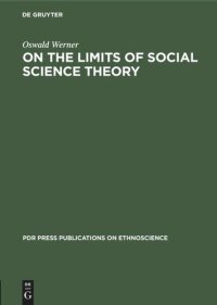 cover of the book On the Limits of Social Science Theory