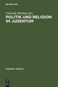 cover of the book Politik und Religion im Judentum