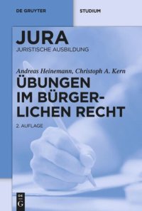 cover of the book Übungen im Bürgerlichen Recht