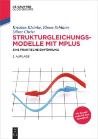 cover of the book Strukturgleichungsmodelle mit Mplus: Eine praktische Einführung