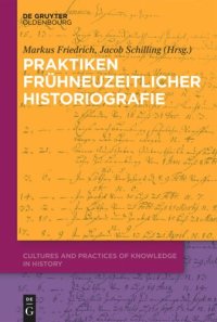 cover of the book Praktiken frühneuzeitlicher Historiographie