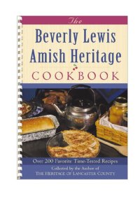 cover of the book The Beverly Lewis Amish Heritage Cookbook