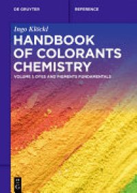 cover of the book Handbook of Colorants Chemistry: Dyes and Pigments Fundamentals