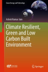 cover of the book Climate Resilient, Green and Low Carbon Built Environment