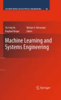 cover of the book Machine Learning and Systems Engineering