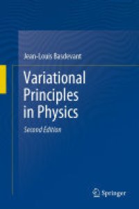 cover of the book Variational Principles in Physics