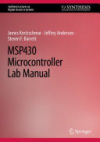 cover of the book MSP430 Microcontroller Lab Manual