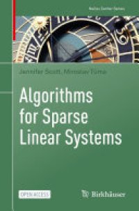 cover of the book Algorithms for Sparse Linear Systems