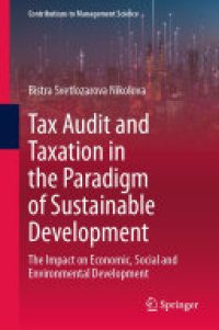 cover of the book Tax Audit and Taxation in the Paradigm of Sustainable Development: The Impact on Economic, Social and Environmental Development