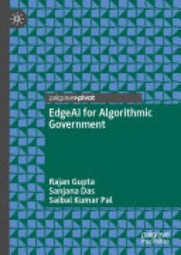 cover of the book EdgeAI for Algorithmic Government