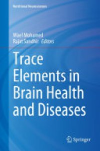 cover of the book Trace Elements in Brain Health and Diseases