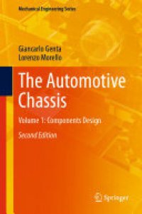 cover of the book The Automotive Chassis: Volume 1: Components Design