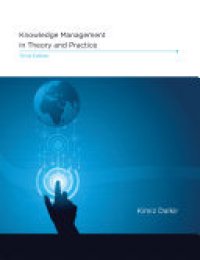 cover of the book Knowledge Management in Theory and Practice, third edition