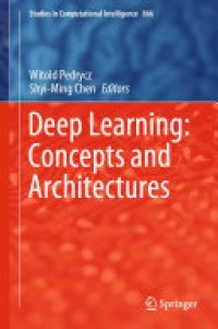 cover of the book Deep Learning: Concepts and Architectures