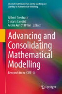 cover of the book Advancing and Consolidating Mathematical Modelling: Research from ICME-14