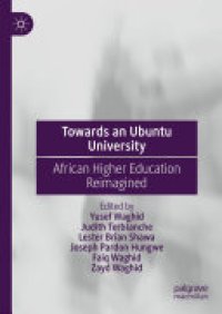 cover of the book Towards an Ubuntu University: African Higher Education Reimagined