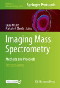 cover of the book Imaging Mass Spectrometry: Methods and Protocols