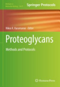 cover of the book Proteoglycans: Methods and Protocols