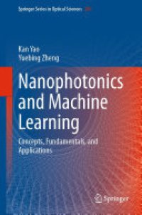 cover of the book Nanophotonics and Machine Learning: Concepts, Fundamentals, and Applications