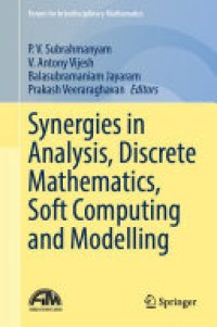 cover of the book Synergies in Analysis, Discrete Mathematics, Soft Computing and Modelling