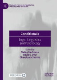 cover of the book Conditionals: Logic, Linguistics and Psychology