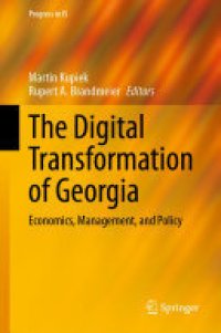 cover of the book The Digital Transformation of Georgia: Economics, Management, and Policy