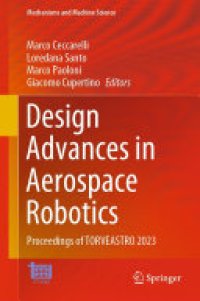 cover of the book Design Advances in Aerospace Robotics: Proceedings of TORVEASTRO 2023