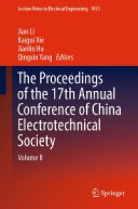 cover of the book The Proceedings of the 17th Annual Conference of China Electrotechnical Society: Volume II