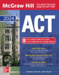 cover of the book McGraw Hill ACT 2024