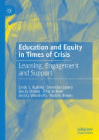 cover of the book Education and Equity in Times of Crisis: Learning, Engagement and Support