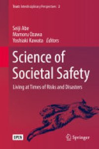 cover of the book Science of Societal Safety: Living at Times of Risks and Disasters