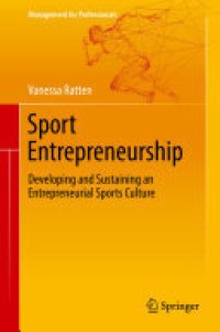 cover of the book Sport Entrepreneurship: Developing and Sustaining an Entrepreneurial Sports Culture