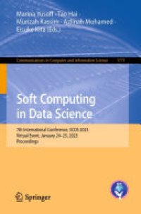 cover of the book Soft Computing in Data Science: 7th International Conference, SCDS 2023, Virtual Event, January 24–25, 2023, Proceedings