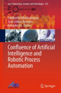 cover of the book Confluence of Artificial Intelligence and Robotic Process Automation