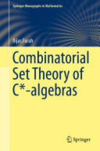 cover of the book Combinatorial Set Theory of C*-algebras