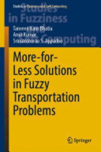 cover of the book More-for-Less Solutions in Fuzzy Transportation Problems