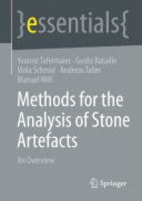 cover of the book Methods for the Analysis of Stone Artefacts: An Overview