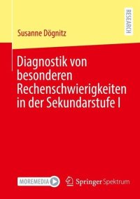 cover of the book Diagnostik von besonderen Rechenschwierigkeiten in der Sekundarstufe I